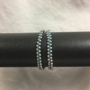 Blue Wrap Around Bracelet